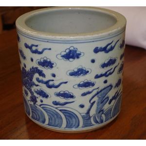 Antique Chinese Brush Pots for sale