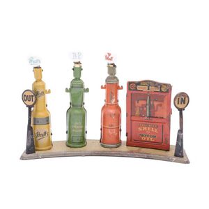 A Tippco electric petrol Pump with lights, three Towers: Pratts,…