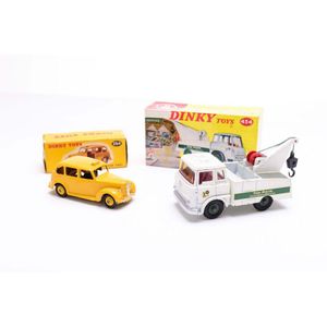 Two boxed Dinky Toys, including a 254 Austin Taxi yellow body…