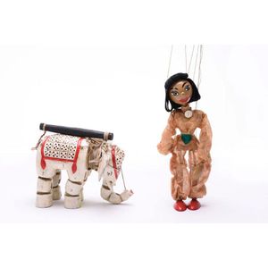 A boxed Lamont puppets Melbourne #13 Salome Marionette &…
