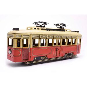 A Gunthermann clockwork tinplate Tram with bell, lights &…