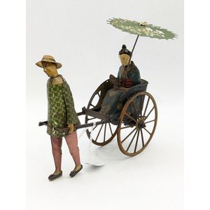 Mechanical tin toys by the Lehmann Company, founded 1881 in