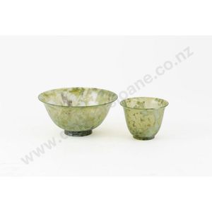 Diameter 11 cm * yellow jade bowl China's rare collection of natural jade 