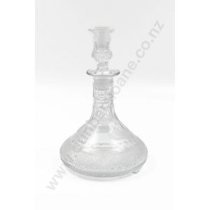 Edinburgh Crystal ships Whisky decanter spreading circular body…