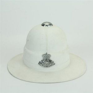 New South Wales Police pith helmet with chrome Queens crown hat…
