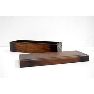 13.5cm x 7.5cm Rectangle Wooden Display Plinth top Base Size