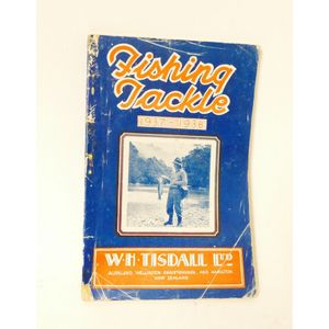 A rare copy of a W.H.Tisdalls Fishing Catalogue, c.1937