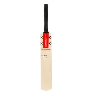 Don Bradman, lovely signature on full size 'Gray-Nicolls'…