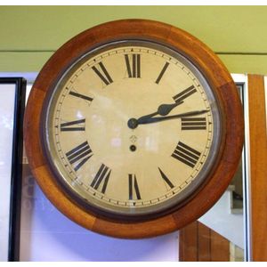 Antique railway station clocks - price guide and values