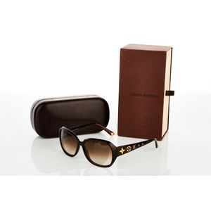 Louis Vuitton - Obsession GM Glitter Acetate Sunglasses Brown