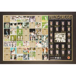 Field of Dreams', lithograph celebrating the longest winning…