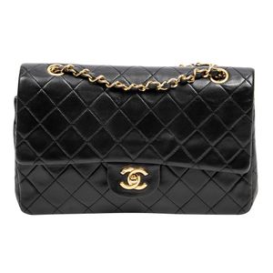 Chanel Mini Flap Bag With Heart CC Charm Pink Lambskin Aged Gold