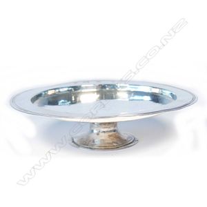 A rare Charles I silver paten, plain circular form to a plain…