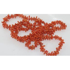 Multistrand, graduated and other coral necklaces and chains