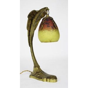 Early 20th century cast bronze lighting by Charles Ranc, France - price ...