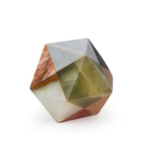 An Italian Grand Tour hardstone shaped paperweight, 19th…