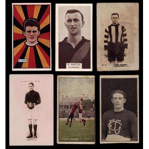 c1904-33 football cards, noted 1904 'Incidents in Play' (1);…