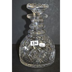 Stuart Crystal Ship's Decanter With Two Ring Neck deals