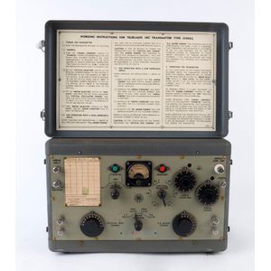 AWA: Teleradio 3BZ Transmitter type J50062 numbered #430, with…