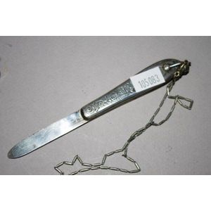 Edwardian sterling silver pocket knife, Sheffield 1909, makers…