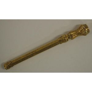 18ct gold Sampson Mordan retractable pencil, not marked but…