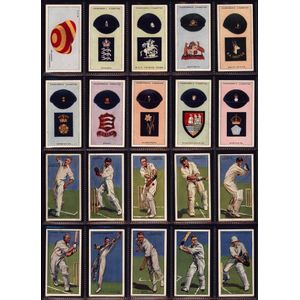 1928-38 cricket cards, noted 1928 Churchman 'Famous Cricket…