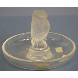 Lalique (France) ring and pin dishes - price guide and values