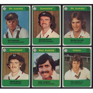 Scanlens Cricket Card 1989-90 Stimorol Bob Simpson  #37 