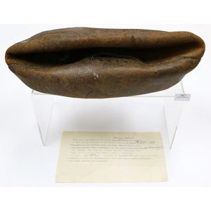 Test Match Rugby Ball, 1908 All Blacks vs. Anglo Welsh, played…