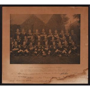 The Originals, 1905-06 New Zealand Football Team, Photograph of…