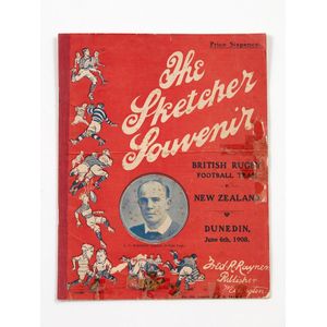 The Sketcher Souvenir, British Rugby Football Team v New…