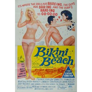 Original Movie Poster, 'Bikini Beach,' 1964. Paramount. Pub. W…