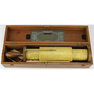 Fuller's spiral cylindrical slide rule by W.F. Stanley…
