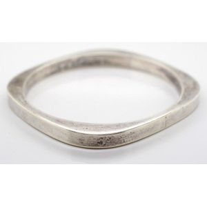 925 Sterling Silver Bangle - 62mm Diameter - Bracelets/Bangles - Jewellery