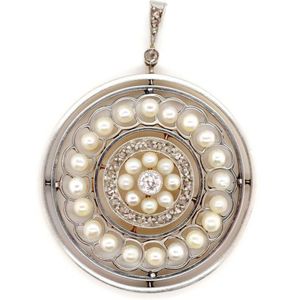 Round Filigree Necklace Clasp