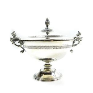 Vintage deals Empire Silver Company Sugar Bowl Sterling