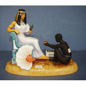 Royal Doulton 'Cleopatra' figure group series Les Femmes&hellip;