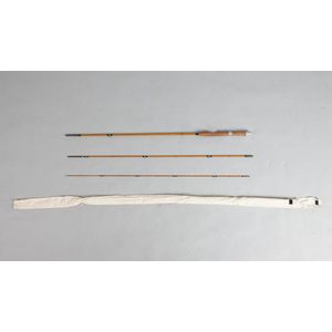 Range of vintage fishing rods (3) & reels (12) including split