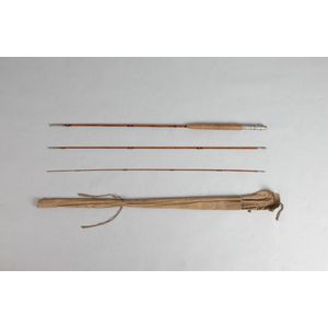 A vintage Abbey and Imbrie fishing rod, in three parts. Made…