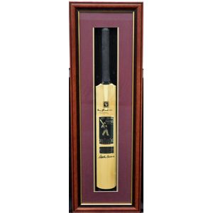 A Sir Donald Bradman/Martin Crowe Testimonial signed bat,…