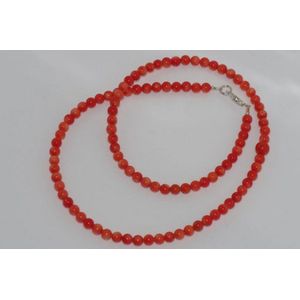 graduated and other coral necklaces 