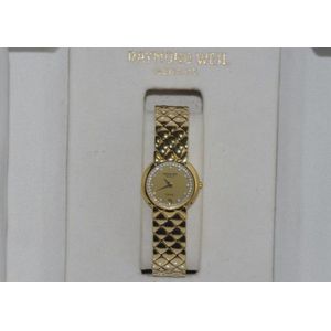 Raymond Weil Gloria Crystal Watch in Gold Plated Steel Watches