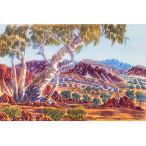 Otto Pareoultja (1914-1973), Hermannsburg School Landscape,…