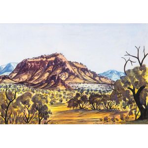 Trevor Pareoultja (1941-1983), Hermannsburg School Landscape,…