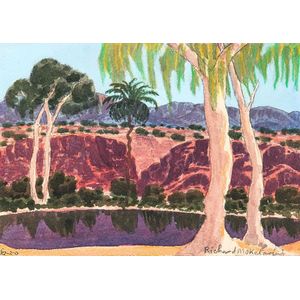 Richard Moketarinja (1916-1983), Hermannsburg School Landscape,…