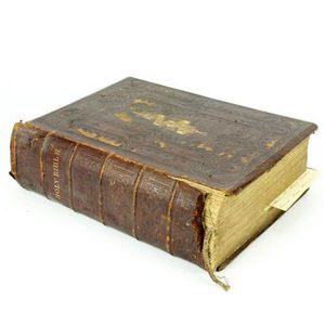 Victorian Holy Bible with Commentaries and Chromo Illustrations ...