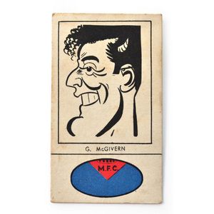 1954 Fyna Foods 'Victorian Football Caricatures' (by Weg),…