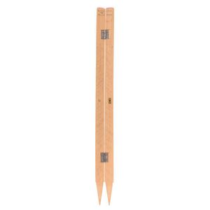Cricket stump, split down the middle and hinged, endorsed at…