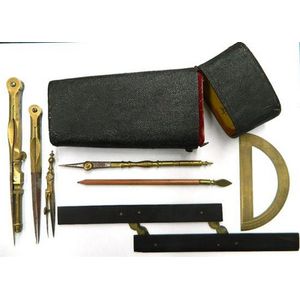 Complete Geometry Set with Case - Zother - Industry Science & Technology