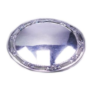 Grand silver salver. An early Victorian, quality salver with…